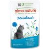 Almo Nature Functional Sterilised Cats con Merluzzo 70 g Alimento Umido per Gatti Adulti Sterilizzati
