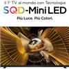 TCL Smart TV 75" 4K UHD SQD-Mini LED Google TV Vision-Atmos Classe F Nero 75X11L TCL