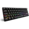 ‎Sharkoon Technologies GmbH Sharkoon Skiller SGK50 S4 Gen2 PBT Black Gateron G-Pro Yellow 60% German Layout