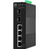 ‎LevelOne LevelOne Hilbert 6 Port Gigabit Smart Lite Switch, 4 Gigabit RJ45, 2 Gigabit SFP