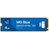 Western Digital SSD M.2 NVMe 4TB PCI Express 4.0 con 5500 MB/s di lettura