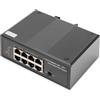 ‎DIGITUS DIGITUS PoE Network switch - 7-port Gigabit Ethernet - 1x power delivery port -