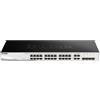 D-LINK 24-PORT 10 100 1000MBPS GIGABIT SMART 4 X SFP