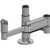 Ergonomic Solutions SP2 SpacePole Drive Trough - solution without plate - - Black - Warranty: 60M
