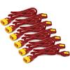 APC AP8704S-WWX340 cavo di alimentazione Rosso 1,22 m Accoppiatore C13 C14 (POWE