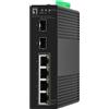 ‎LevelOne LevelOne Hilbert IGS-2106P Industrial Smart Lite Gigabit 6 Port 2 x SFP 4 PoE Ou