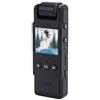 XUMIUZIY Fotocamera Indossabile Dal Corpo, Telecamera WiFi 4K HD con Schermo a Colori da 1,3 Pollici, Videocamera Portatile Indossabile per Registrazione Video con Obiettivo Rotante a (64GB)