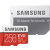 SAMSUNG FLASH microSD EVO Plus 256 GB 100MB/s / 90MB/s
