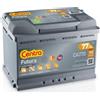 Futura Batteria d'avviamento CENTRA Futura 12V 77Ah 760A/EN L3 per autocarri