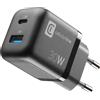 CELLULARLINE Cellularline MULTIPOWER MICRO 30W Caricatore di rete veloce ultracompatto da 30 W con 2 porte