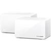 TP-Link Router WiFi TP-Link Mercusys Halo H90X (confezione da 2) WiFi 6, AX6000, 1x 2,5 GLAN, 2x GLAN