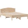 vidaXL Letto in legno massiccio senza materasso 140x190 cm in legno di pino