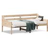 vidaXL Letto da giorno senza materasso 90x190 cm in legno di pino massiccio