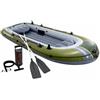 INTEX 66334 barca Seahawk 4 barca gonfiabile barca da pesca pompa a pale barca set