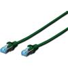 Digitus Patchkabel DIGITUS RJ45 SF/UTP Cat5e 1.00m grün Hebelschutz [DK-1532-010/G]