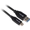 Sharkoon Cavo Sharkoon USB 3.1 Type-A / Type-C M/M 0,5m nero [4044951021130]