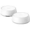 TP-Link BE25 Dual Band BE5000 WiFi 7 Mesh Wi-Fi System | 4 stream 5Gbps, 240MHz | Copre fino a 4.600 m2 | 2 porte 2.5G | VPN, MLO, Roaming AI, HomeShield (confezione da 2)