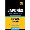 Andrey Taranov Vocabulario español-japonés - 3000 palabras más usada (Tascabile)