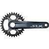Shimano SLX FC-M7120-1 - Pedivelle senza guarnitura (12 velocità, 165 mm), colore nero