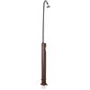 Gre AR1009W. - Doccia Solare da Esterno per Piscine. Doccia da Giardino in PVC,Effetto Legno, capacità di 9 Litri.