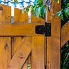 Nuvo Iron TH4BLK Acciaio Zincato Nero 4 Tee (2 pz) Hardware Gate Cerniera