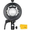 Godox S2 Bowens - Supporto flash tipo S per Godox V1 V860II AD200 AD400PRO TT350 TT685 Speedlite (S2)