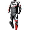 Ixs Tuta Moto Divisibile iXS Ace 1.0 2pc Nero-Bianco-Rosso