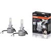 OSRAM LEDriving HL BRIGHT ≜H1, lampada LED per abbaglianti/anabbaglianti, sostituzione alogena, solo per uso fuoristrada, +300% di luminosità, 6000K, blister appendibile (2 lampade)