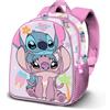 Disney Lilo e Stitch Couple-Zainetto Basic, Rosa, 30 x 38 cm, Capacità 13 L