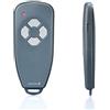 Marantec 122459 Trasmettitore Manuale, Telecomando a 4 canali/apriscatole per Garage, Grigio