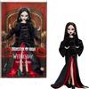 Mattel Monster High x Mercoledì - Morticia Addams, bambola da collezione con abito in v