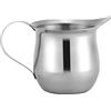 HAOHIZE Brocca, 90/240ml Brocca Multiuso in Acciaio Inossidabile per Schiuma di Latte Tazza per Latte Art Brocche dTazza da caffè Tazza per Crema per Latte Art (240 ml/8 once)
