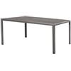 Verdelook Tavolo Tenerife - rettangolare - 156 x 75 x 74 cm - grigio - Verdelook (unità vendita 1 pz.)