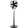 No Brand Ventilatore da terra TOTAL BLACK REMOTE - con piantana - 45 W - pala diametro 40 cm - nero - G3 Ferrari (unità vendita 1 pz.)