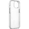 Belkin SheerForce Custodia per iPhone 15 Pro Max con MagSafe, cover magnetica per iPhone 15 Pro Max, trasparente, rivestimento antimicrobico e bumper rialzato per proteggere schermo e fotocamera