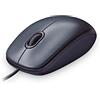 Logitech Mouse ottico USB Logitech M90 m-u0026 810 - 002147 3 pulsanti grigio nero 1000-dpi