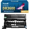 Yowell DR3600 Tamburo Compatibile con Brother DR-3600 Tamburo per Brother HL-L5210DN HL-L5210DW HL-L6415DN HL-L6210DW MFC-L5710DN MFC-L5710DW MFC-L6910DN DCP-L5510DW, Drum DR3600