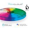 Homcloud Striscia LED RGB + Bianco caldo wi-fi Kit dimmerabile 3m