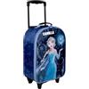 Undercover Valigia da viaggio per bambini, personalizzabile con nome, trolley per ragazze e ragazzi, bagaglio a mano, blu navy, Trolley