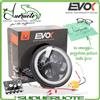 Evok Fanale Anteriore Faro Luce Led Alogeno per Piaggio Vespa PX 125 150 200 Lml Star