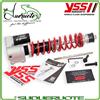 Yss Ammortizzatore Anteriore Vespa Px T5 125 150 200 YSS Gas Regolabile Molla Rossa