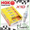 NGK CANDELA NGK CR8EB KIT ACCENSIONE CONFEZIONE DA 10 PASSO LUNGO SCOOTER MOTO QUAD