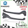 Piaggio COPPIA LEVE FRENO NERE LEVA COMANDO ANTERIORE E POSTERIORE PIAGGIO DERBI GILERA