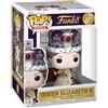 Funko POP! Premium: Queen Elizabeth II - Coronation - Figura in vinile da collezione - Idea regalo - Prodotto ufficiale - Giocattoli per bambini e adulti - Modello di figura per collezionisti