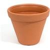 Prosperplast Vaso da fiori 23L Classic 40x40x34 cm, Terracotta
