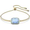 Swarovski Chroma Collezione Collana, Chroma Bracelet, Octagonal Cut Multi Coloured Crystals