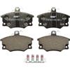 FERODO Kit pastiglie freni Anteriore con segnalatore acustico usura con accessori FDB370 Compatibilità con FIAT Panda Hatchback 141 PUNTO 176 BARCHETTA 183 Seicento / 600 Hatchback 187, ALFA ROMEO