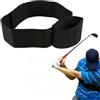 MEKLITRZ Aiuto Allenamento Golf Slider, Fascia Regolabile per correzione Oscillazione, Trainer Elastico in Nylon, Stabile e Confortevole per Uomini, Donne e Principianti(1pcs)