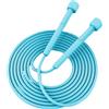 QRONCES Corda per saltare in lunghezza regolabile, leggera, in plastica, per allenamento, fitness, regalo per bambini e adulti