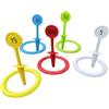 Genérico Giocattolo per lanciare gli anelli, giocattoli educativi divertenti e colorati, giochi per bambini da giardino, per prato, spiaggia, cortile, , campagna, picnic, compleanno, matrimonio, carnevale